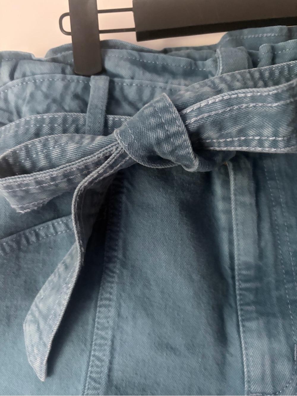 Universal Thread High-Rise Paperbag Tie-Waist Women’s Shorts - Blue 6/28 - nwt - Picture 2 of 6